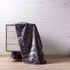 Κουβέρτα Αιγαίον Cloudy 220X240 / Steel Grey